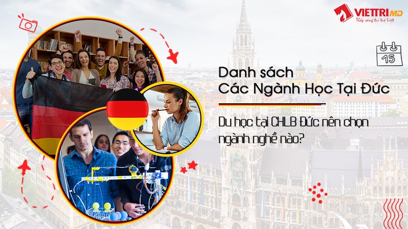 Các ngành học tại Đức cho du học sinh Việt
