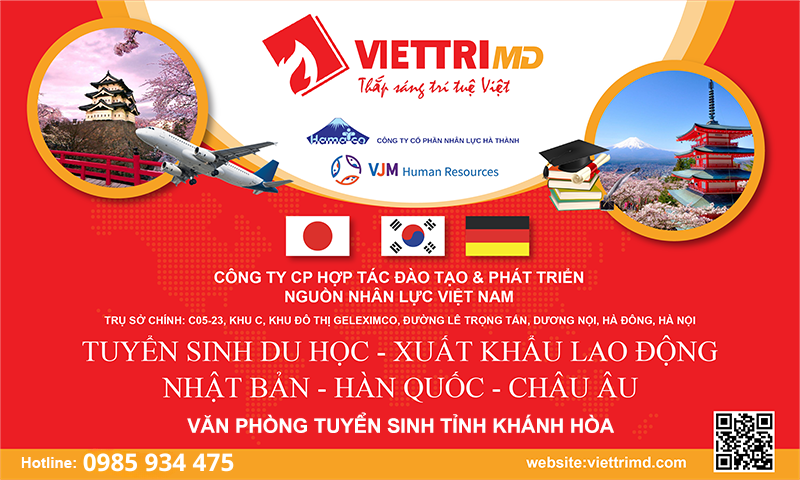 Tư vấn du học Nhật Bản uy tín tại Khánh Hòa 2022 - Việt Trí MD