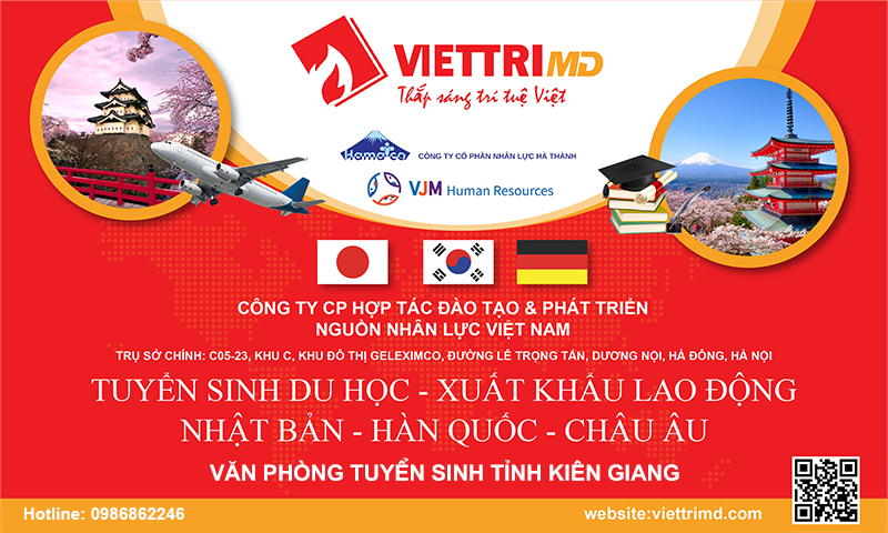 Tư vấn du học Nhật Bản uy tín tại Kiên Giang - Việt Trí MD