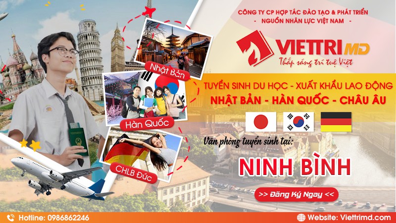 Tư vấn du học Nhật Bản uy tín tại Ninh Bình - Việt Trí MD